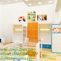 Thiết kế cửa hàng thời trang Bin Bin shop